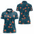 Hawaii Monstera Women Polo Shirt Hibiscus Flowers Simple Style - Polynesian Pride