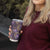 Hawaii Tumbler Cup Purple Polynesian Monstera Patterns - Polynesian Pride