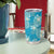 Hawaii Tumbler Cup Teal Polynesian Monstera Patterns - Polynesian Pride