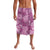 Hawaii Lavalava Magenta Polynesian Monstera Patterns - Polynesian Pride