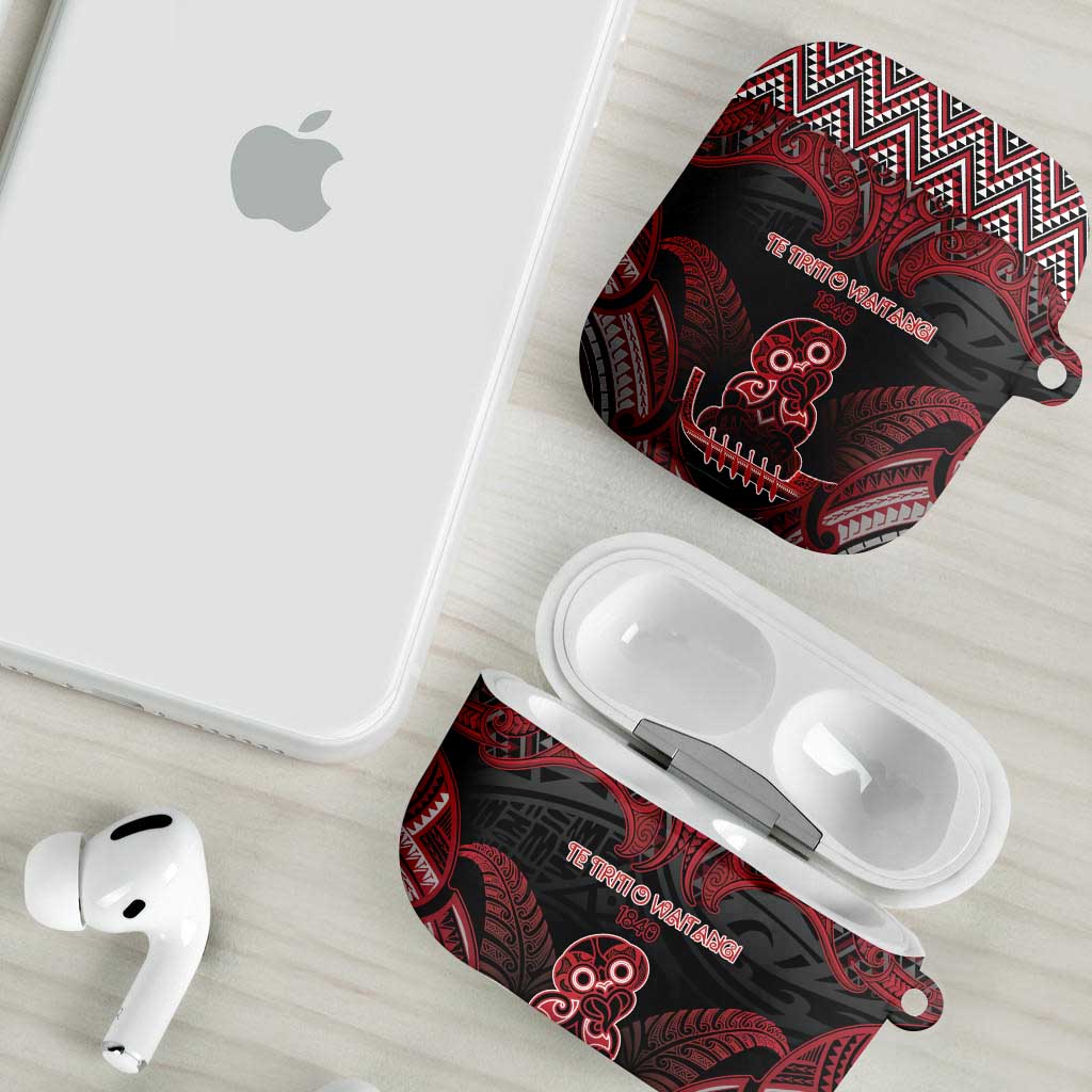 New Zealand Waitangi Day AirPods Case Te Tiriti O Waitangi 1840 - Polynesian Pride