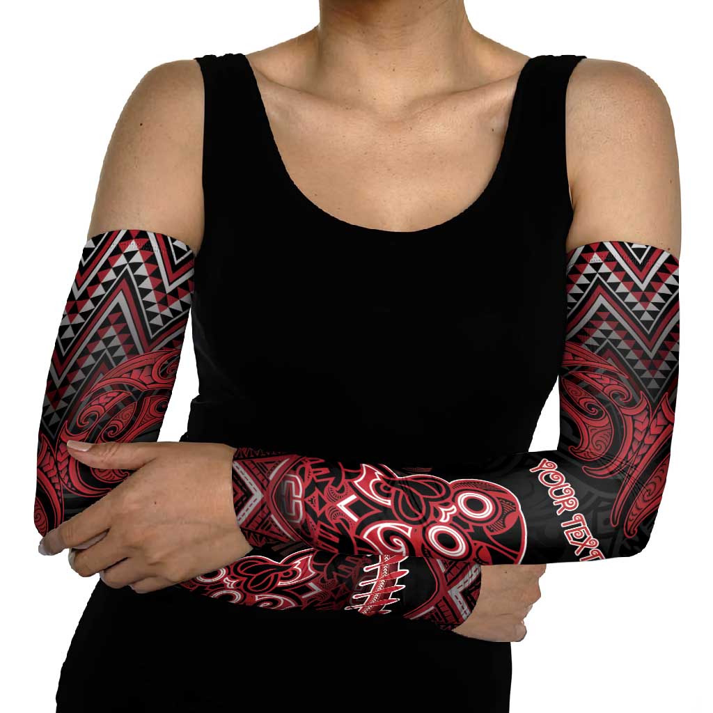 Personalised New Zealand Waitangi Day Arm Sleeves Te Tiriti O Waitangi 1840 DT05 - Polynesian Pride