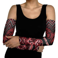 Personalised New Zealand Waitangi Day Arm Sleeves Te Tiriti O Waitangi 1840 DT05 - Polynesian Pride