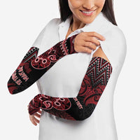 Personalised New Zealand Waitangi Day Arm Sleeves Te Tiriti O Waitangi 1840 DT05 - Polynesian Pride