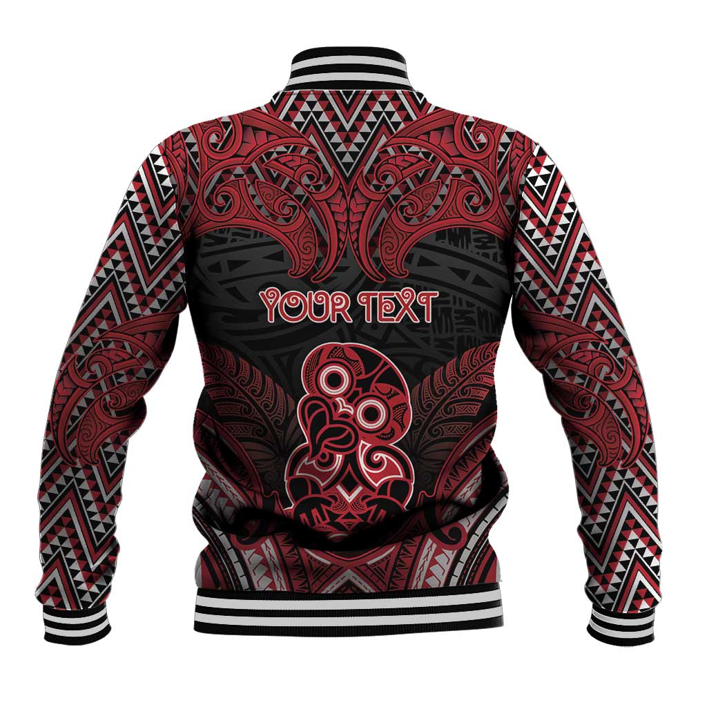 Personalised New Zealand Waitangi Day Baseball Jacket Te Tiriti O Waitangi 1840 DT05 - Polynesian Pride