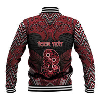 Personalised New Zealand Waitangi Day Baseball Jacket Te Tiriti O Waitangi 1840 DT05 - Polynesian Pride