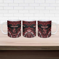 Personalised New Zealand Waitangi Day Ceramic Mug Te Tiriti O Waitangi 1840 - Polynesian Pride