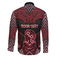 Personalised New Zealand Waitangi Day Family Matching Long Sleeve Bodycon Dress and Hawaiian Shirt Te Tiriti O Waitangi 1840 DT05 - Polynesian Pride