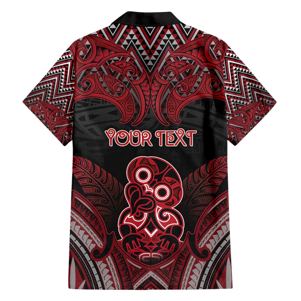Personalised New Zealand Waitangi Day Family Matching Off Shoulder Maxi Dress and Hawaiian Shirt Te Tiriti O Waitangi 1840 DT05 - Polynesian Pride