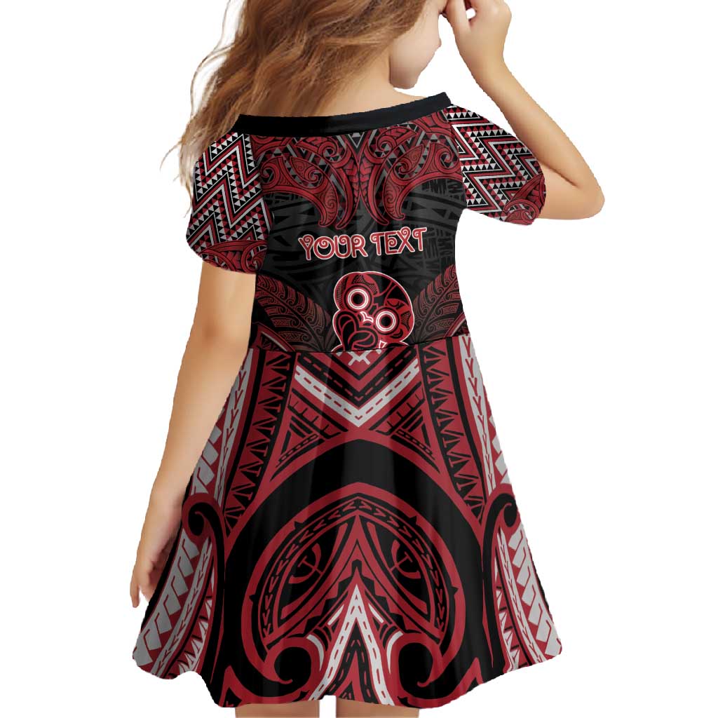 Personalised New Zealand Waitangi Day Family Matching Summer Maxi Dress and Hawaiian Shirt Te Tiriti O Waitangi 1840 DT05 - Polynesian Pride
