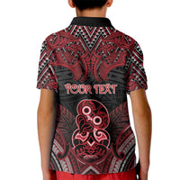 Personalised New Zealand Waitangi Day Kid Polo Shirt Te Tiriti O Waitangi 1840 DT05 - Polynesian Pride