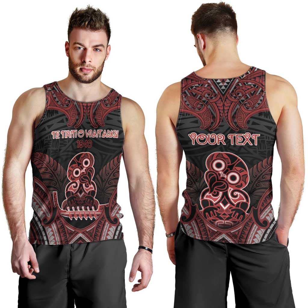 Personalised New Zealand Waitangi Day Men Tank Top Te Tiriti O Waitangi 1840 - Polynesian Pride