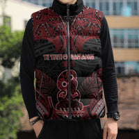 Personalised New Zealand Waitangi Day Sleeveless Puffer Jacket Te Tiriti O Waitangi 1840 DT05 - Polynesian Pride