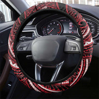 New Zealand Waitangi Day Steering Wheel Cover Te Tiriti O Waitangi 1840 - Polynesian Pride