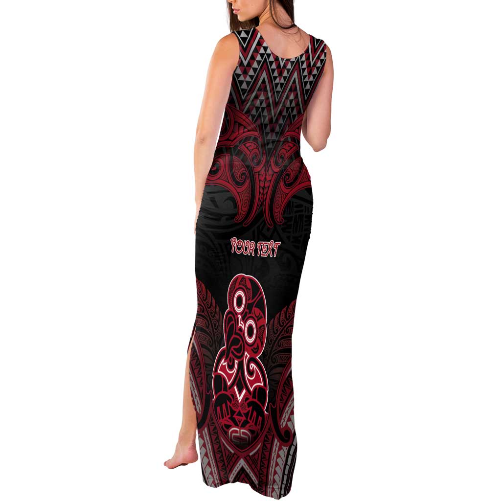 Personalised New Zealand Waitangi Day Tank Maxi Dress Te Tiriti O Waitangi 1840 DT05 - Polynesian Pride