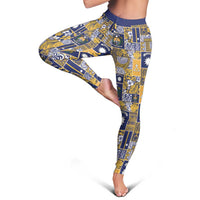 Ekamawir omo Nauru Leggings Pacific Patchwork Xmas Vibes - Polynesian Pride