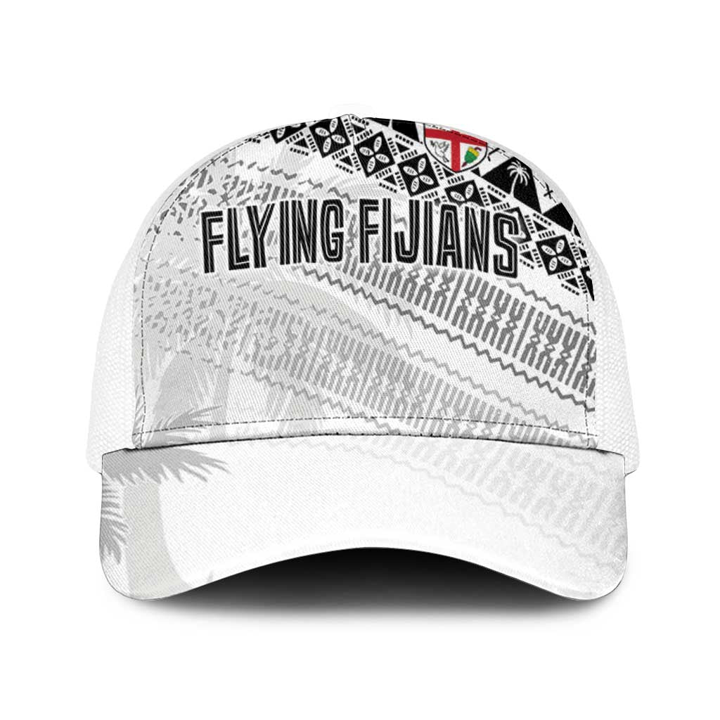 Fiji Rugby Kaiviti Masi Baseball Net Cap Black - Polynesian Pride