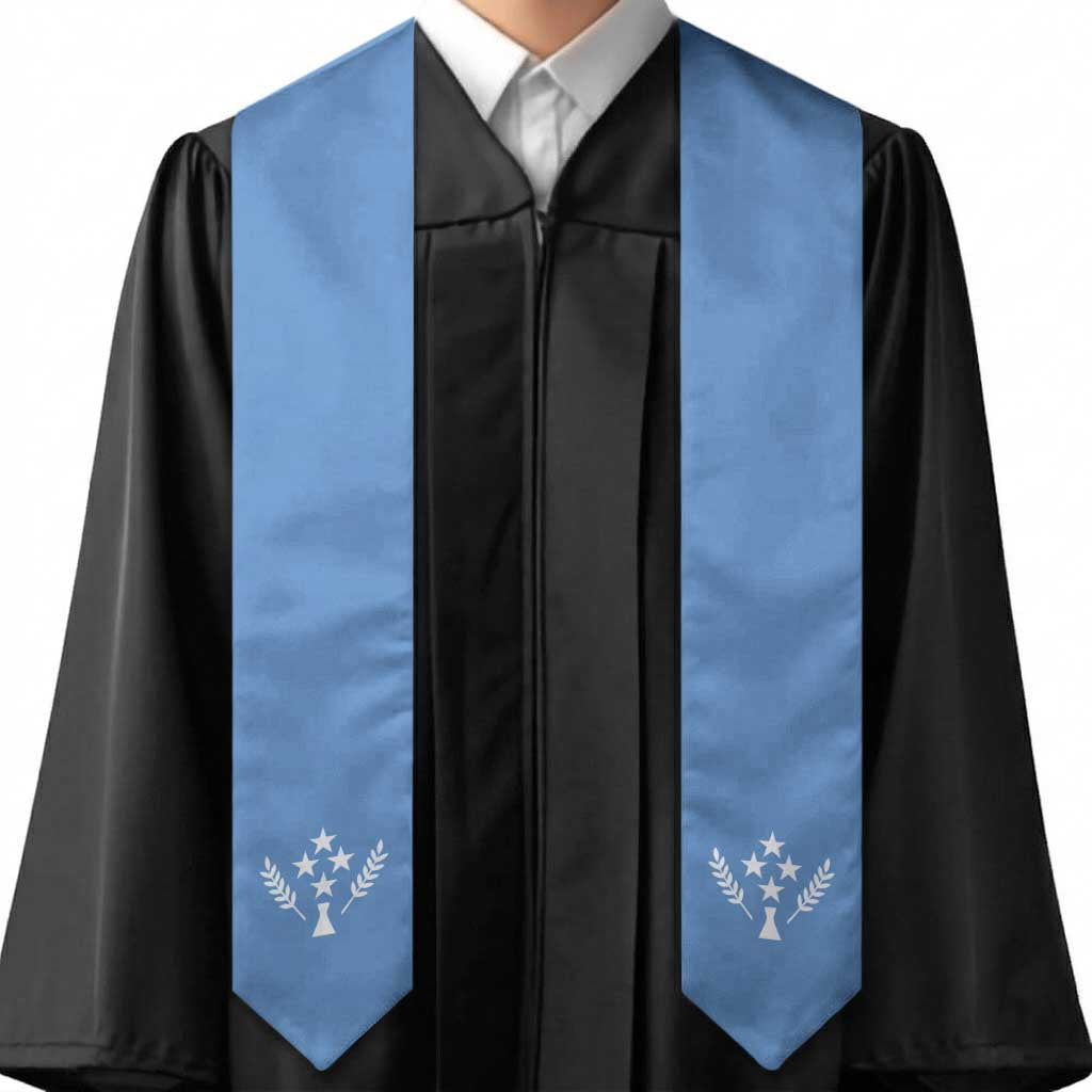 FSM Kosrae Graduation Stole Flag Style