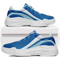 FSM Yap Chunky Sneakers Flag-Inspired Curve Style