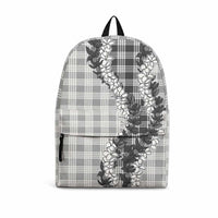 Gray Hawaii Palaka Backpack Hawaiian Honohono Lei LT05 Gray - Polynesian Pride