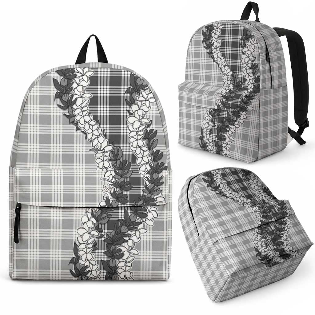 Gray Hawaii Palaka Backpack Hawaiian Honohono Lei LT05 - Polynesian Pride