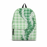 Green Hawaii Palaka Backpack Hawaiian Honohono Lei LT05 Green - Polynesian Pride