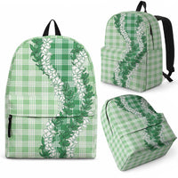 Green Hawaii Palaka Backpack Hawaiian Honohono Lei LT05 - Polynesian Pride