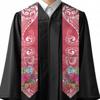 Hafa Adai Guam History and Chamorro Heritage Day Graduation Stole Red Latte Stone