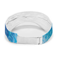 Hammerhead Shark Tattoo New Zealand Sun Visor Cap Maori Galaxy Mangopare Pattern LT14 - Polynesian Pride