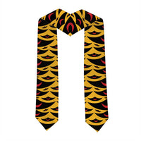 Hawaii Ahu Ula Inspired Graduation Stole Yellow Version