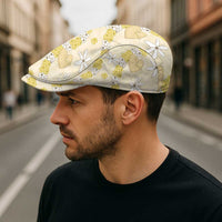 Hawaii Anthurium Tiare Pikake Lei Jeff Hat Melemele Lauhala Art Pattern