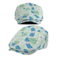 Hawaii Anthurium Tiare Pikake Lei Jeff Hat Omaomao Lauhala Art Pattern