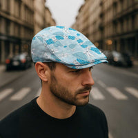 Hawaii Anthurium Tiare Pikake Lei Jeff Hat UliUli Lauhala Art Pattern