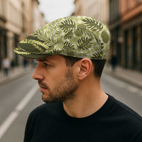 Hawaii Breadfruit Palaka Jeff Hat Omaomao Maile Lei - Polynesian Pride