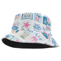 Hawaii Coastal Summer Postcard Bucket Hat LT01 One Size Multicolor - Polynesian Pride