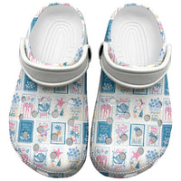 Hawaii Coastal Summer Postcard Clogs Shoes LT01 Multicolor - Polynesian Pride