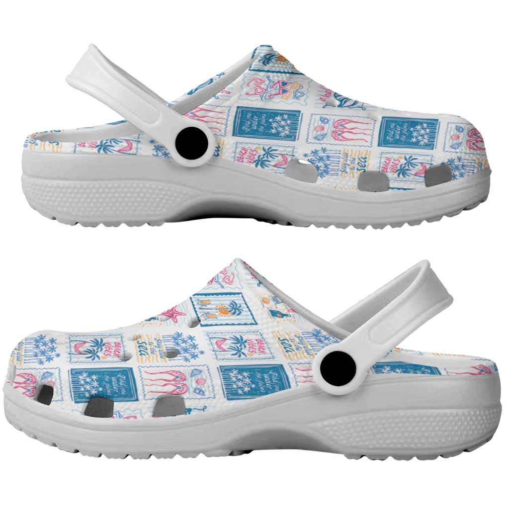 Hawaii Coastal Summer Postcard Clogs Shoes LT01 - Polynesian Pride