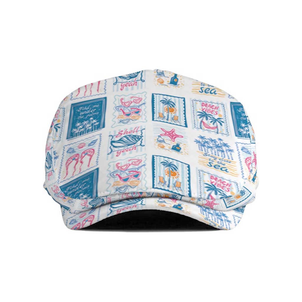 Hawaii Coastal Summer Postcard Jeff Hat LT01 Multicolor - Polynesian Pride