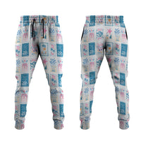 Hawaii Coastal Summer Postcard Jogger Pants LT01 Multicolor - Polynesian Pride
