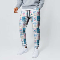 Hawaii Coastal Summer Postcard Jogger Pants LT01 - Polynesian Pride
