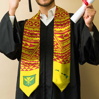 Hawaii Graduation Stole Kanaka Maoli Polynesian Pattern