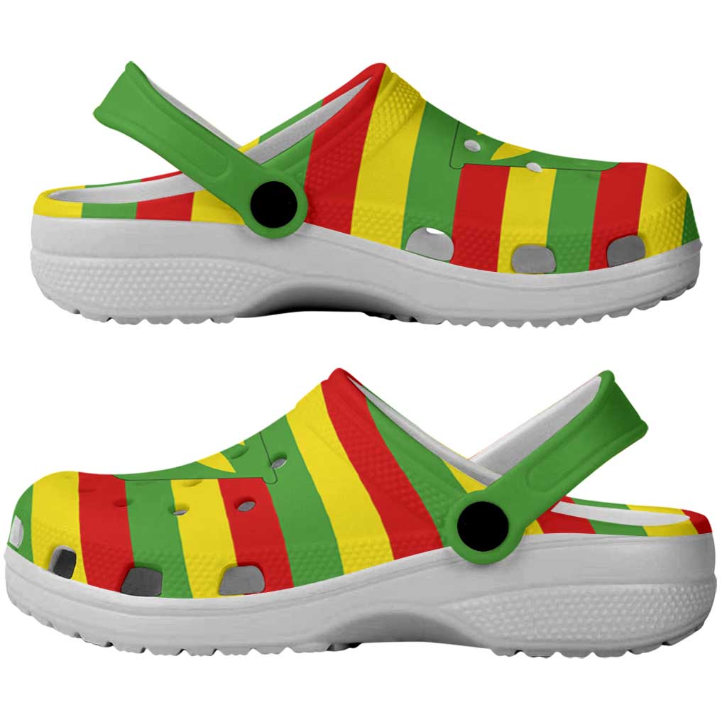 Hawaii Kanaka Maoli Clogs Shoes Heritage Palette Flag-Inspired LT01 - Polynesian Pride