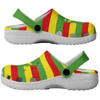 Hawaii Kanaka Maoli Clogs Shoes Heritage Palette Flag-Inspired LT01 - Polynesian Pride