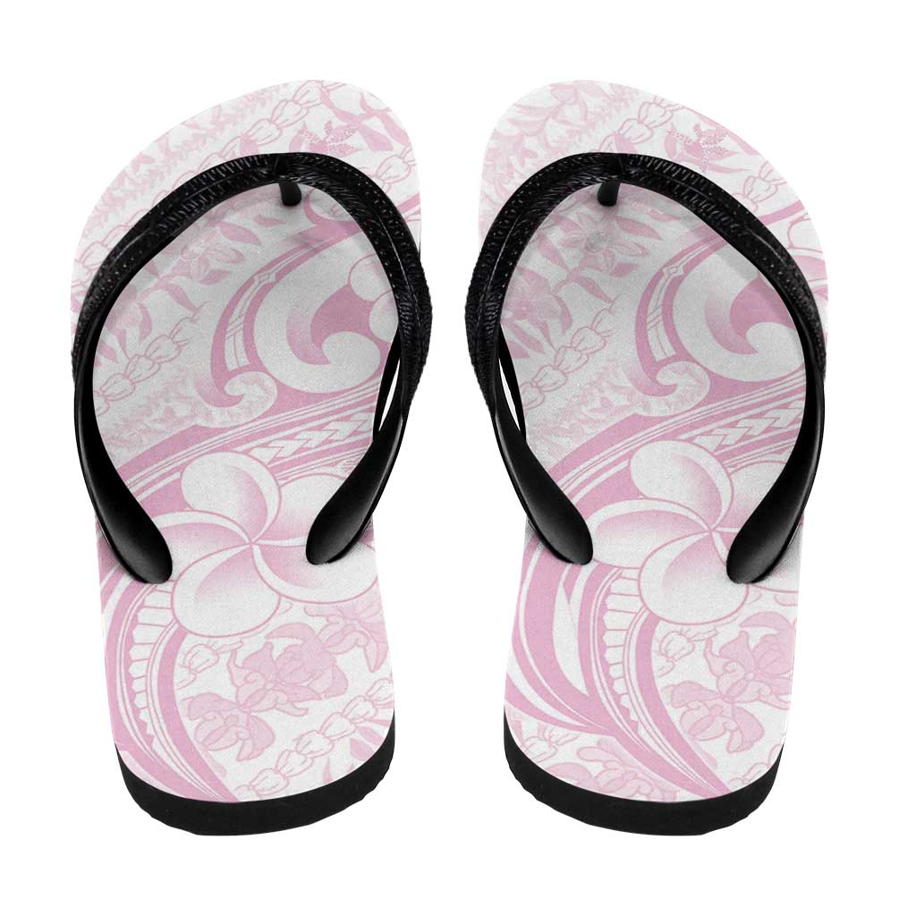Hawaii Plumeria Lokelani Pikake Lei Flip Flops Poni Mama Polynesian Tattoo