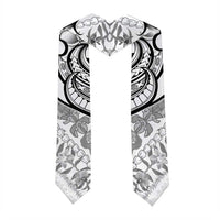 Hawaii Plumeria Lokelani Pikake Lei Graduation Stole Ele'ele Polynesian Tattoo