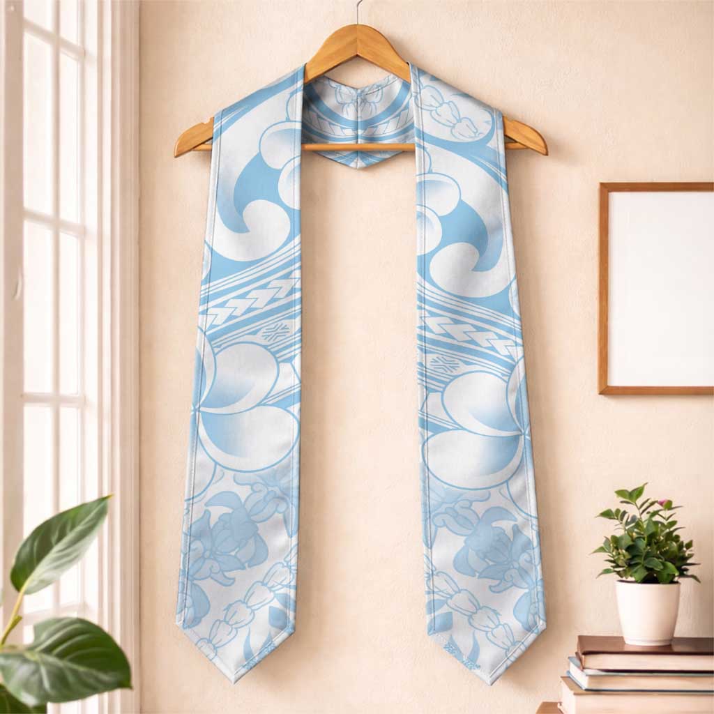 Hawaii Plumeria Lokelani Pikake Lei Graduation Stole Uliuli Polynesian Tattoo