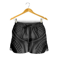 Hawaiian Kakau Art Tattoos Aquaman Style Shorts for Women Special Edition - Polynesian Pride