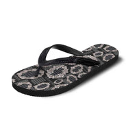 Hawaiian Leis Flip Flops Kakau Tattoos and Palaka Pastel Grayscale