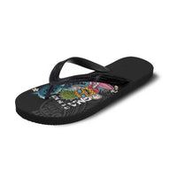 Hawaiian Pineapple Surfing Flip Flops It's in My DNA - Kakau and Polynesian Pattern LT03 - Polynesian Pride