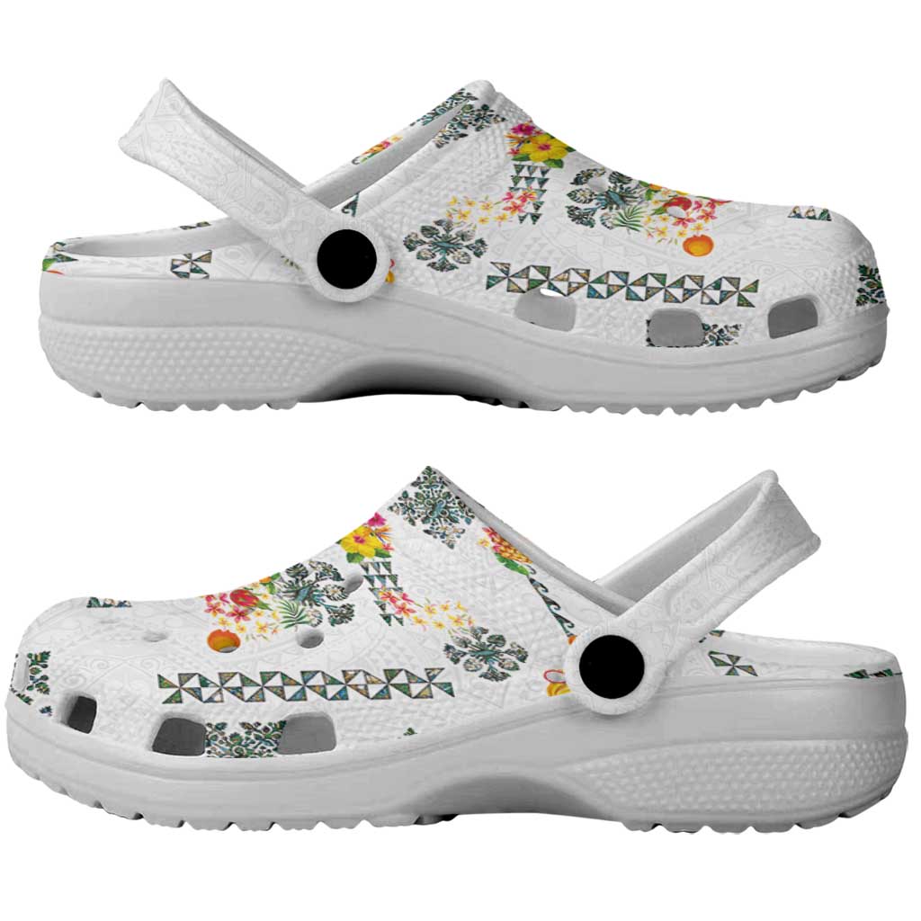 Hawaiian Quilts Clogs Shoes Tropical Fruits and Plants LT03 - Polynesian Pride